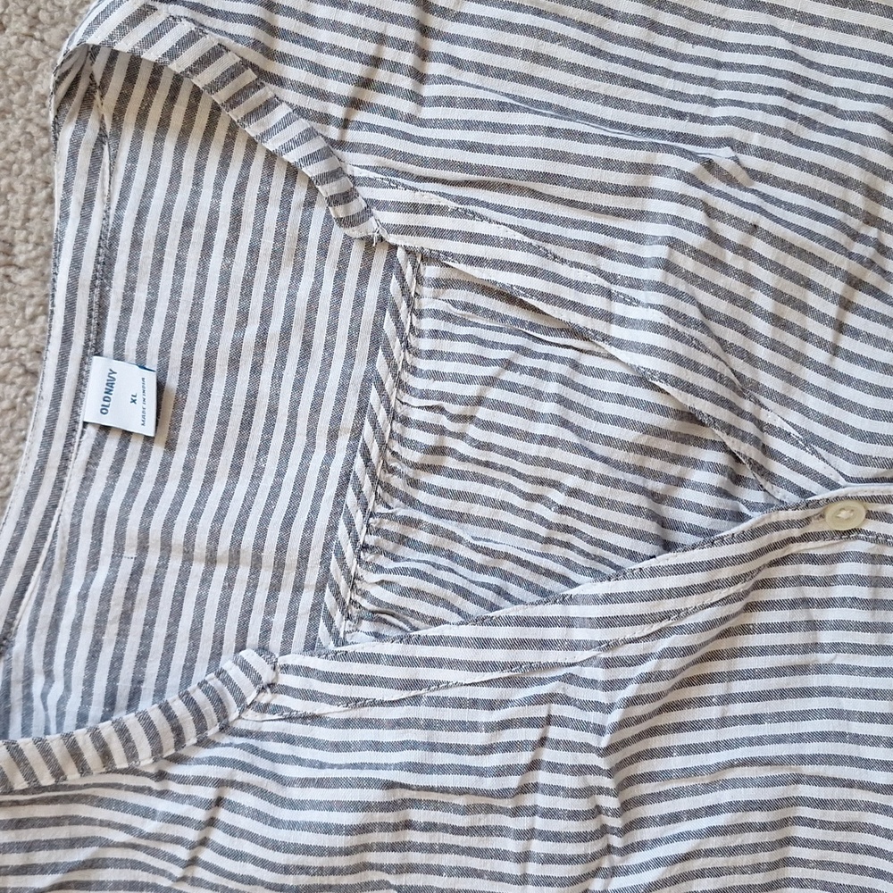 Old Navy Striped and Mustard Dresses - Picture 4 of 7